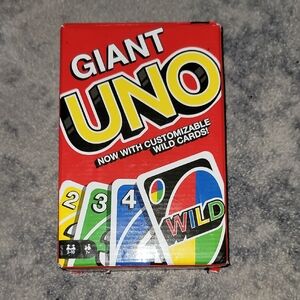 Giant Card Game - Red